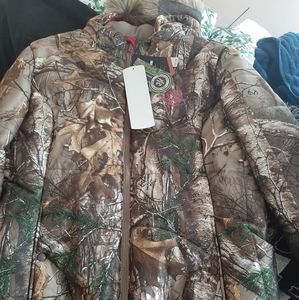 Camo winter coat